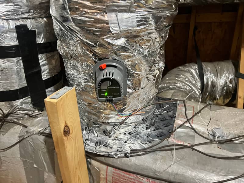 HVAC work for Charles Apollonio in Wilmington, NC