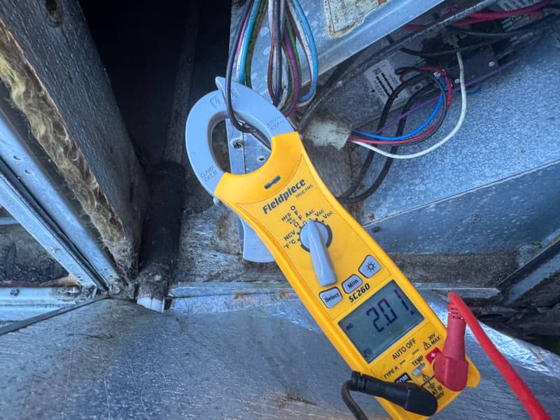 HVAC work for John Lenfesty in Castle Hayne, NC