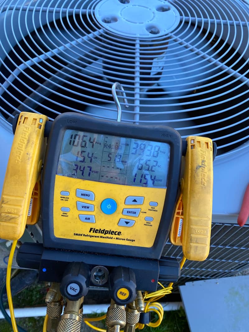 HVAC work for Tamaki Beasley in Willard, NC